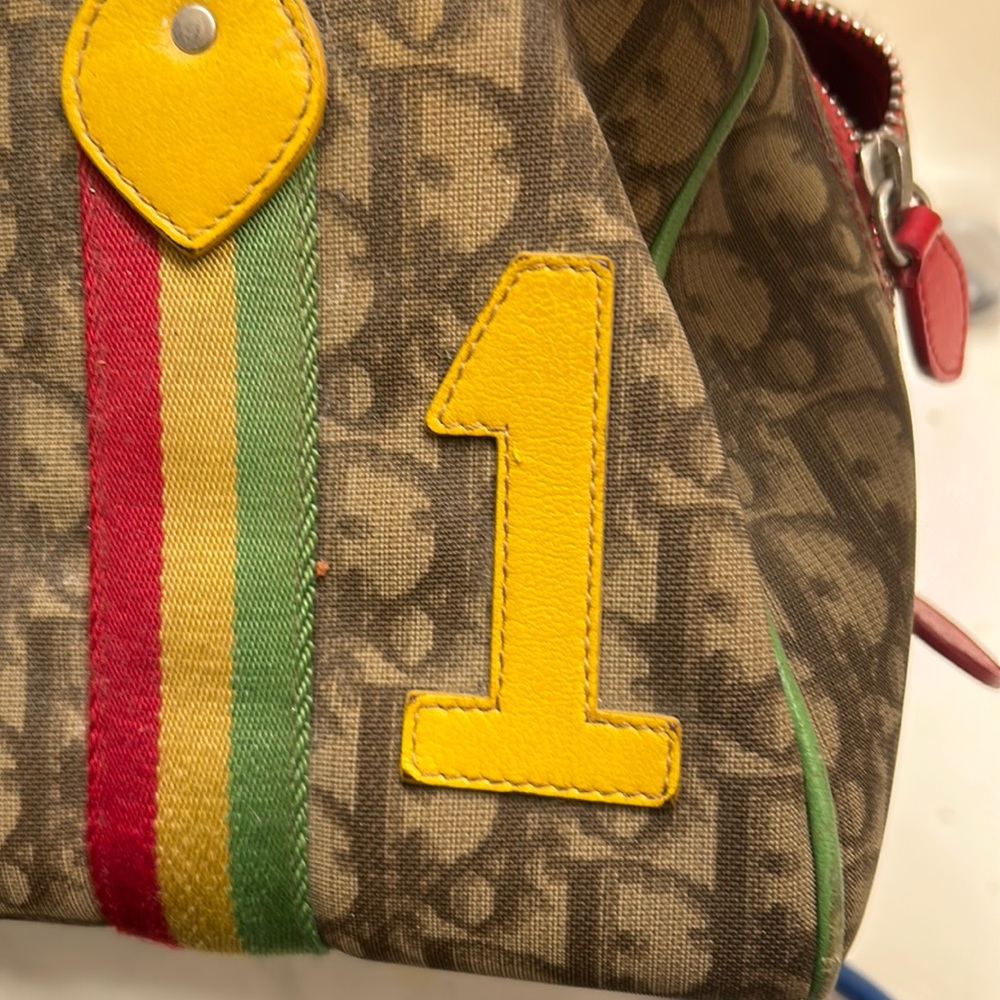 Christian Dior Rasta Trotter Bag